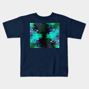 Crazy background Kids T-Shirt